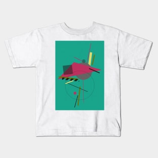 Abstract#140 Kids T-Shirt